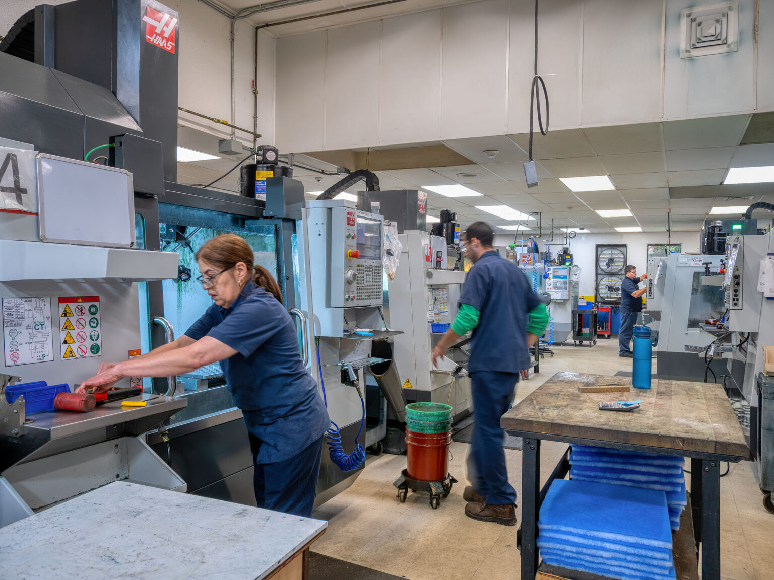 De Mari manufacturing floor