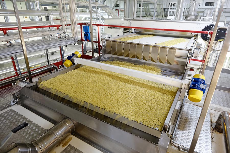 Cusinato conveying and storage equipment